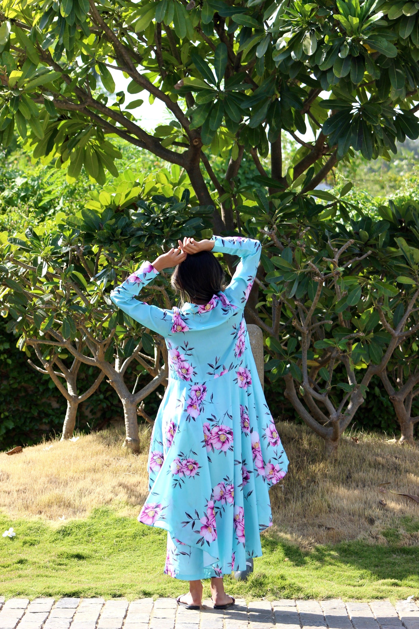 AQUA CO-ORD SET - House of Viraasi
