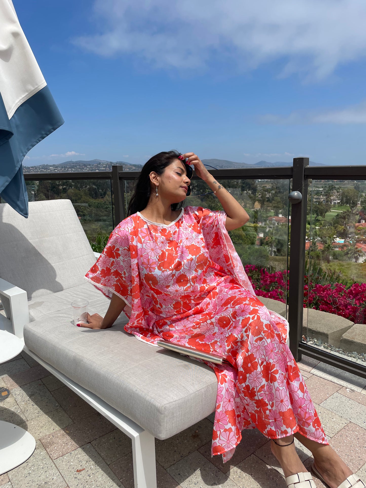 BAHAMA OFF-SHOULDER KAFTAN - House of Viraasi