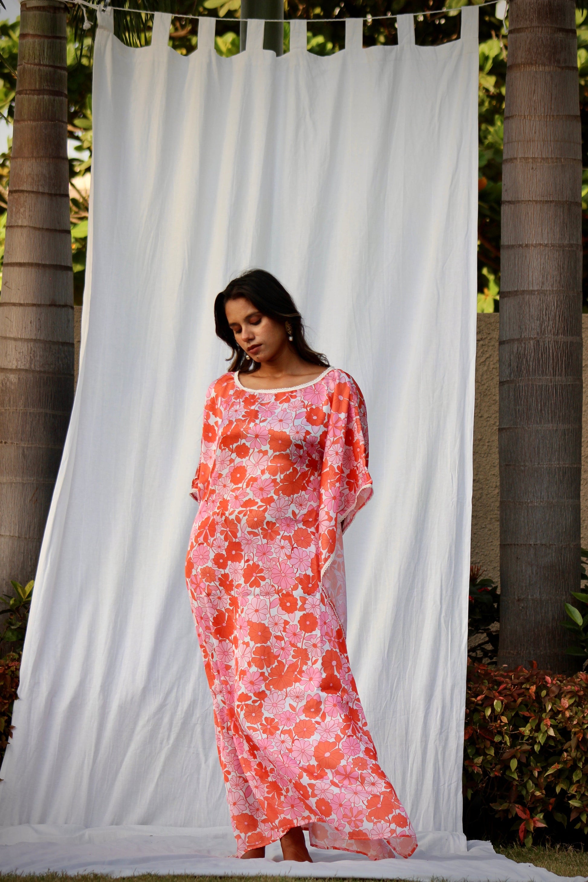 BAHAMA OFF-SHOULDER KAFTAN - House of Viraasi