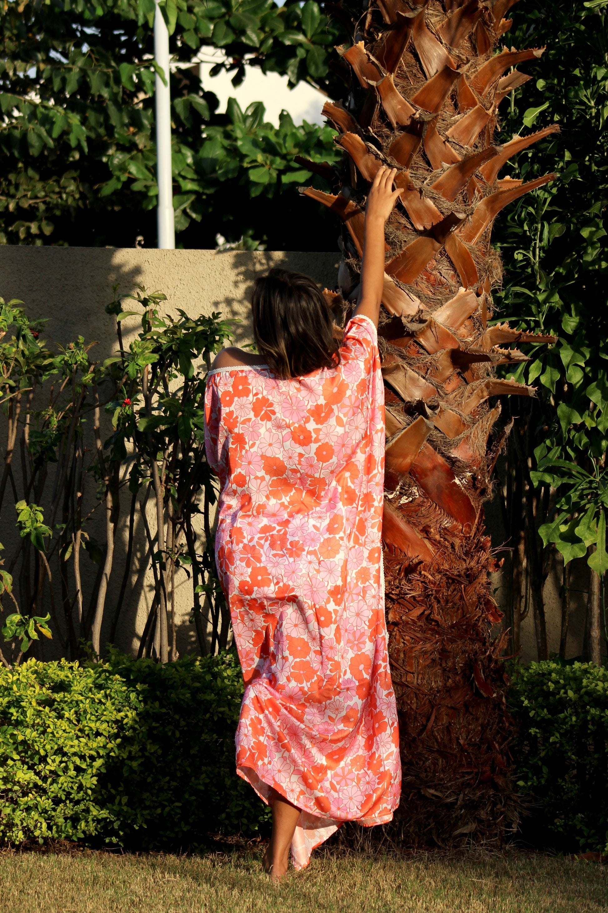 BAHAMA OFF-SHOULDER KAFTAN - House of Viraasi