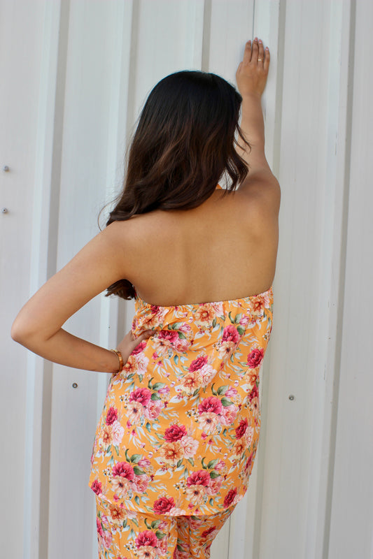 CORA HALTER NECK CO-ORD SET