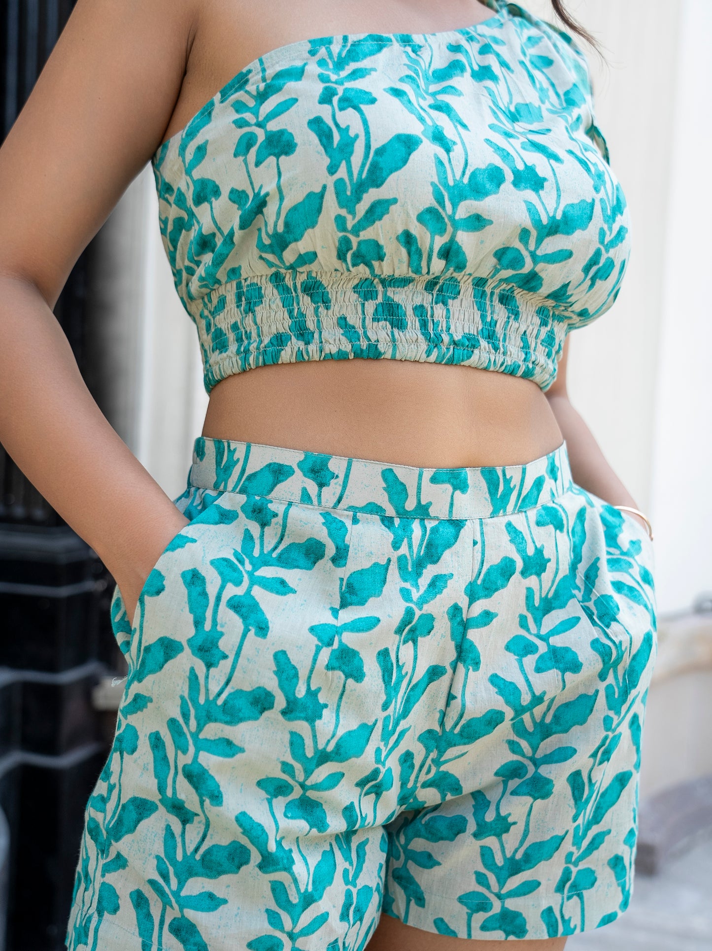 TULUM SHORTS SKIRT SET