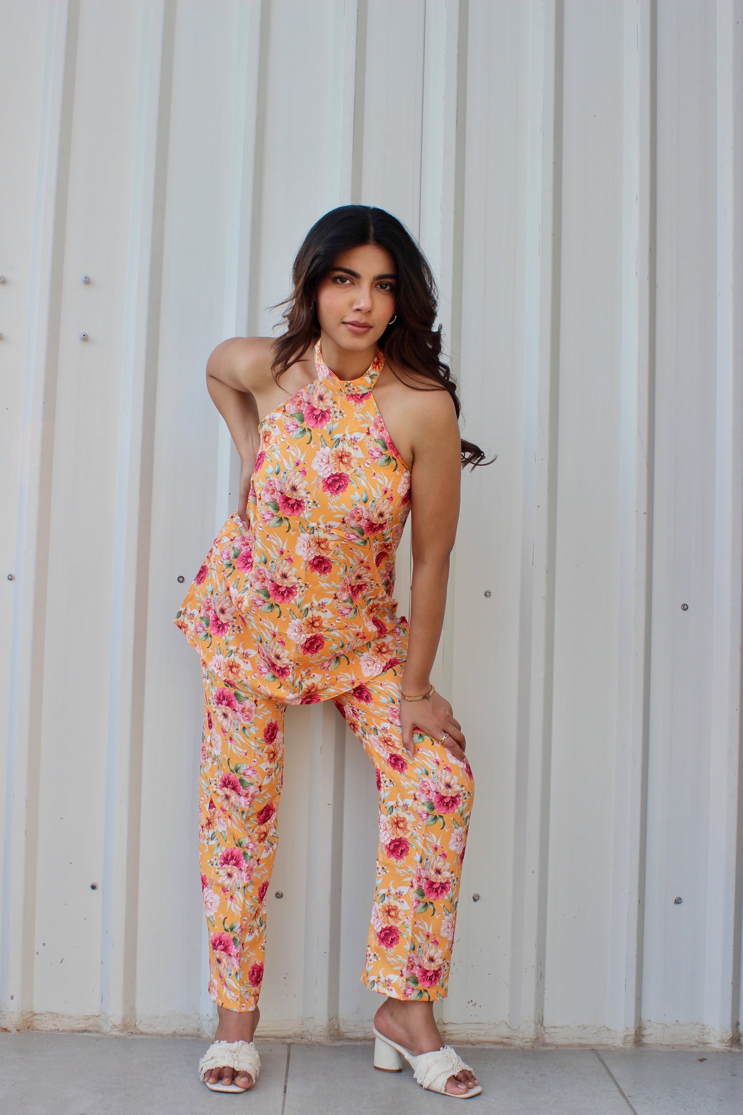 CORA HALTER NECK CO-ORD SET