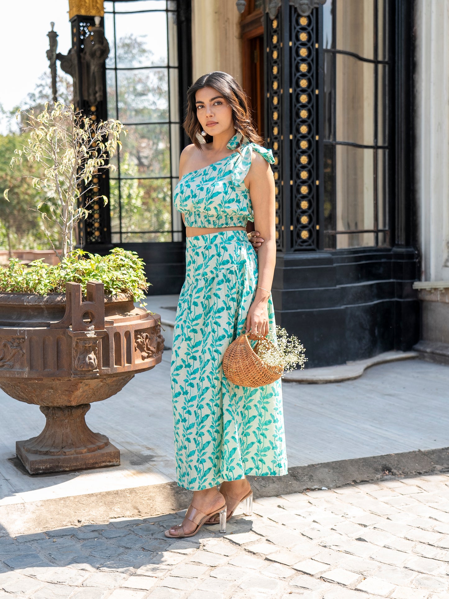 TULUM SHORTS SKIRT SET