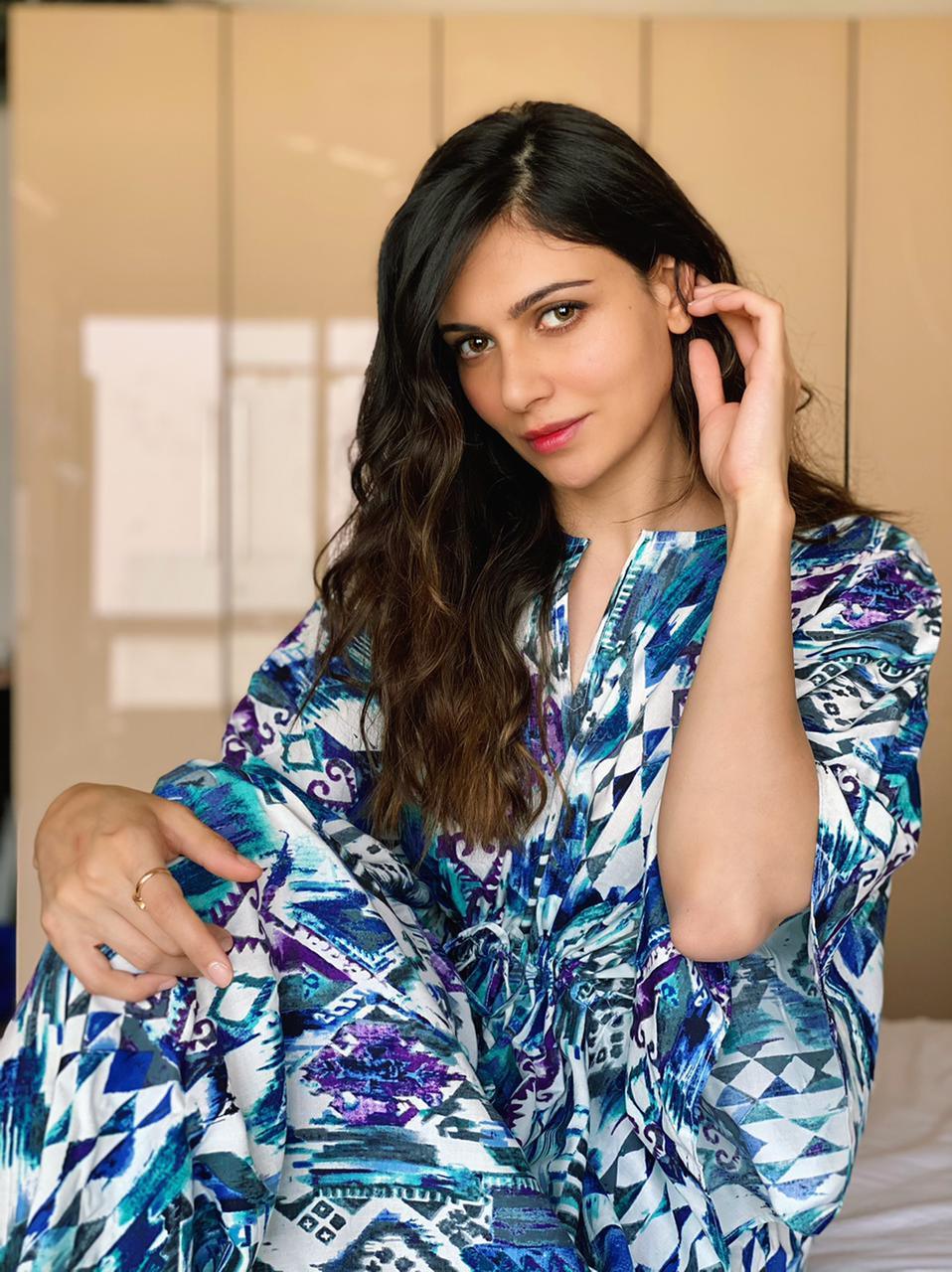 BLIZZARD MESS KAFTAN - House of Viraasi