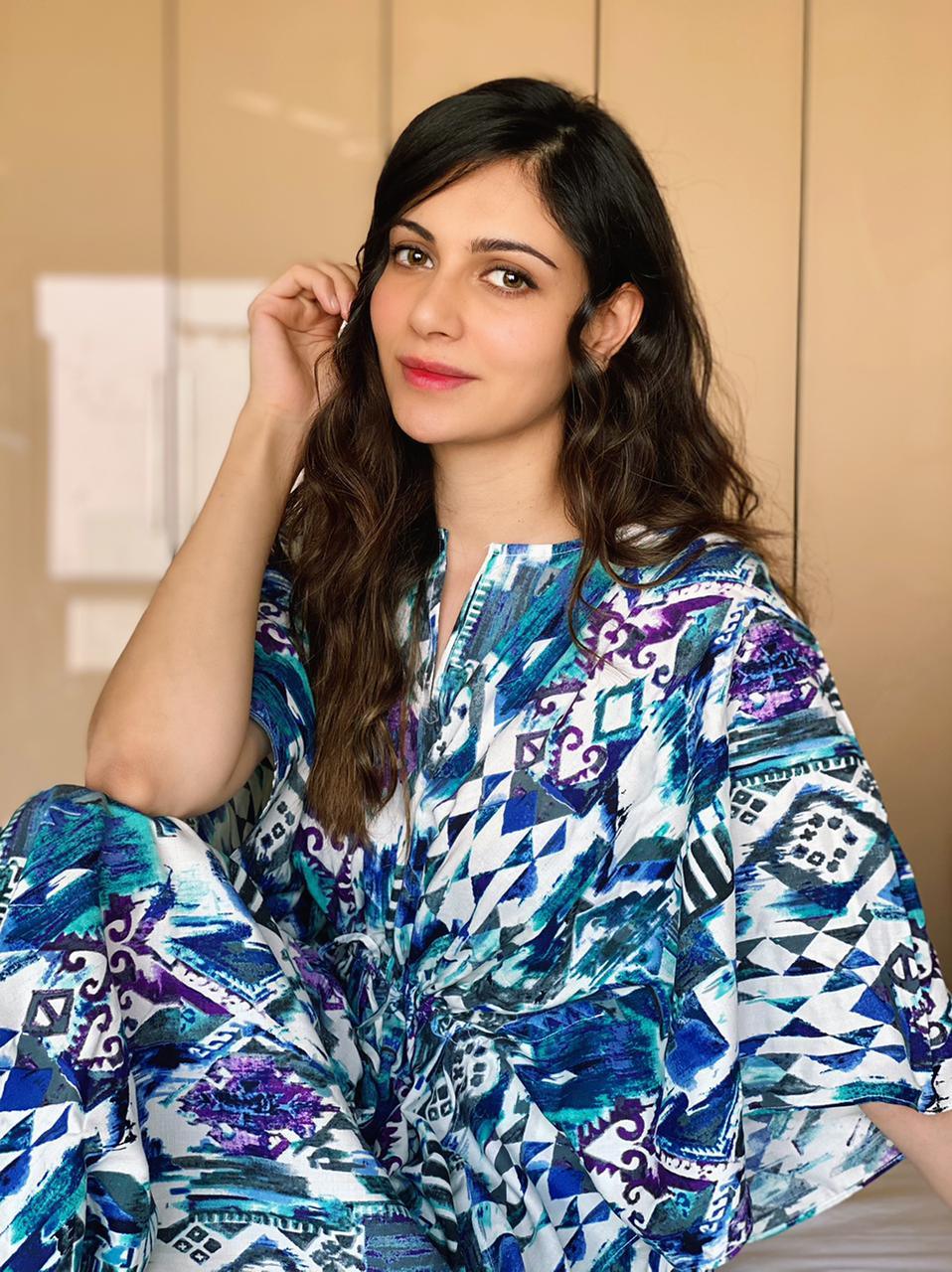 BLIZZARD MESS KAFTAN - House of Viraasi