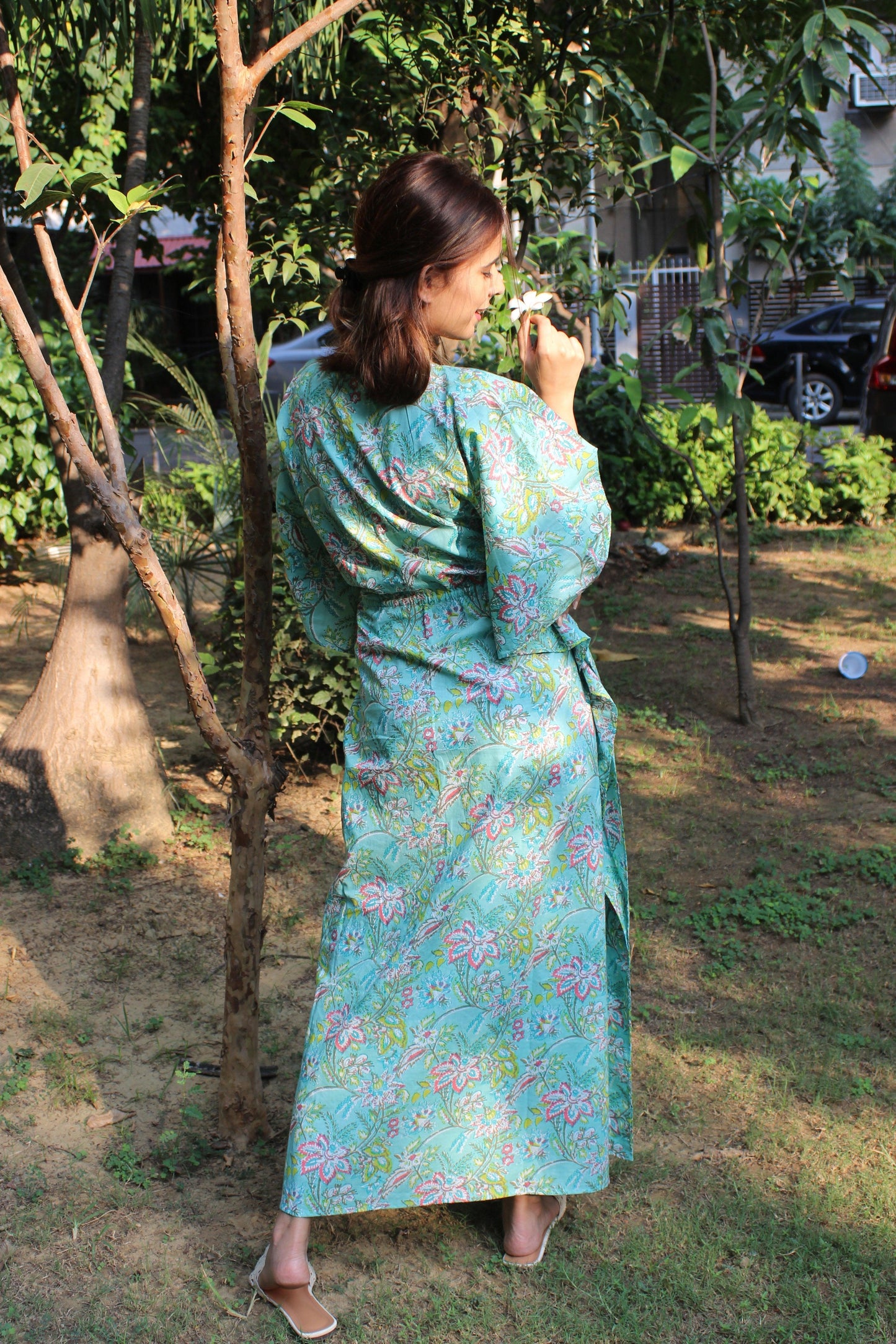 BEFORE SUNRISE KAFTAN House of Viraasi #sustainable-fashion# #slow-fashion# #freesizeclothes# #bodypositivity#