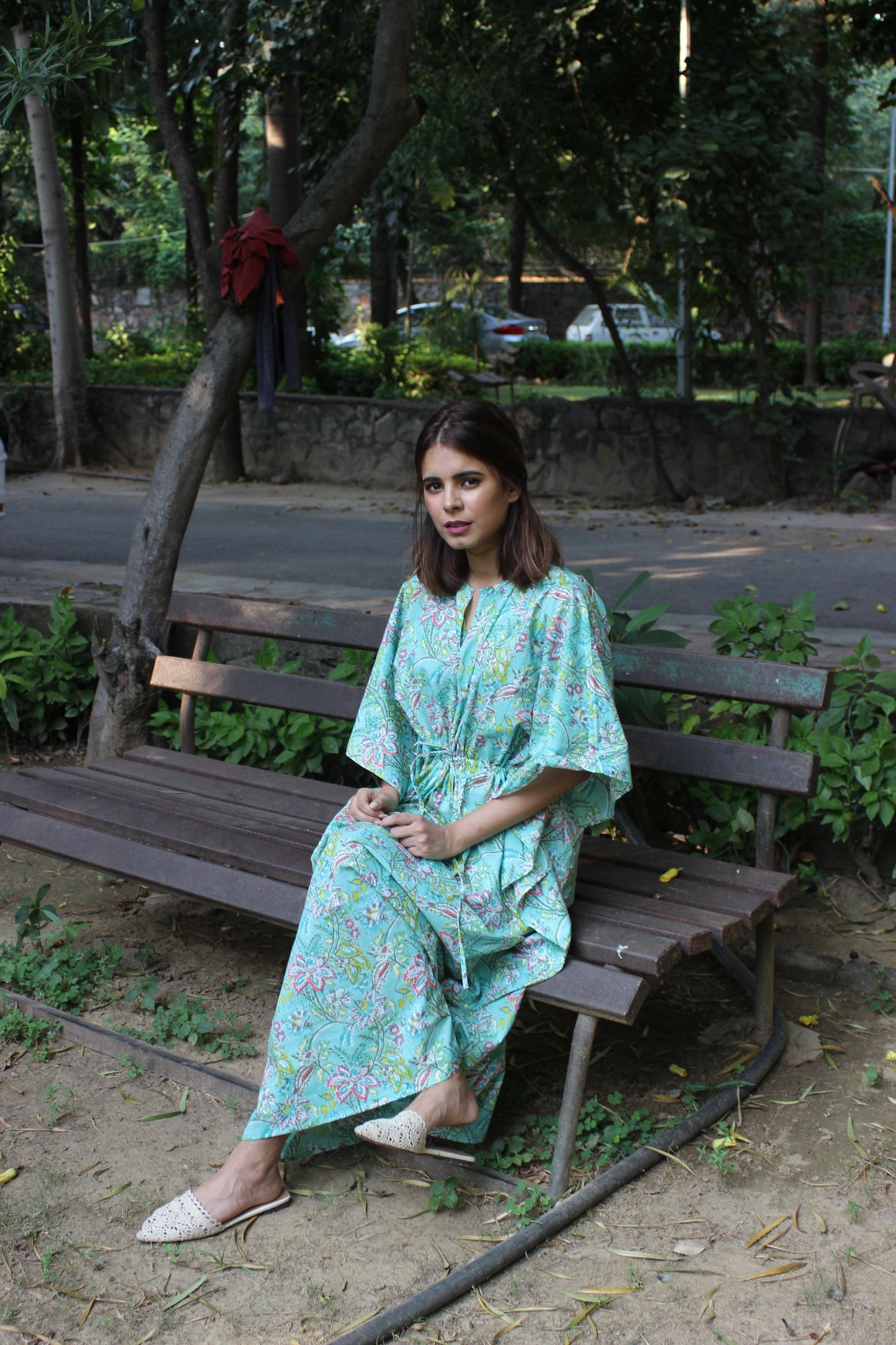 BEFORE SUNRISE KAFTAN House of Viraasi #sustainable-fashion# #slow-fashion# #freesizeclothes# #bodypositivity#
