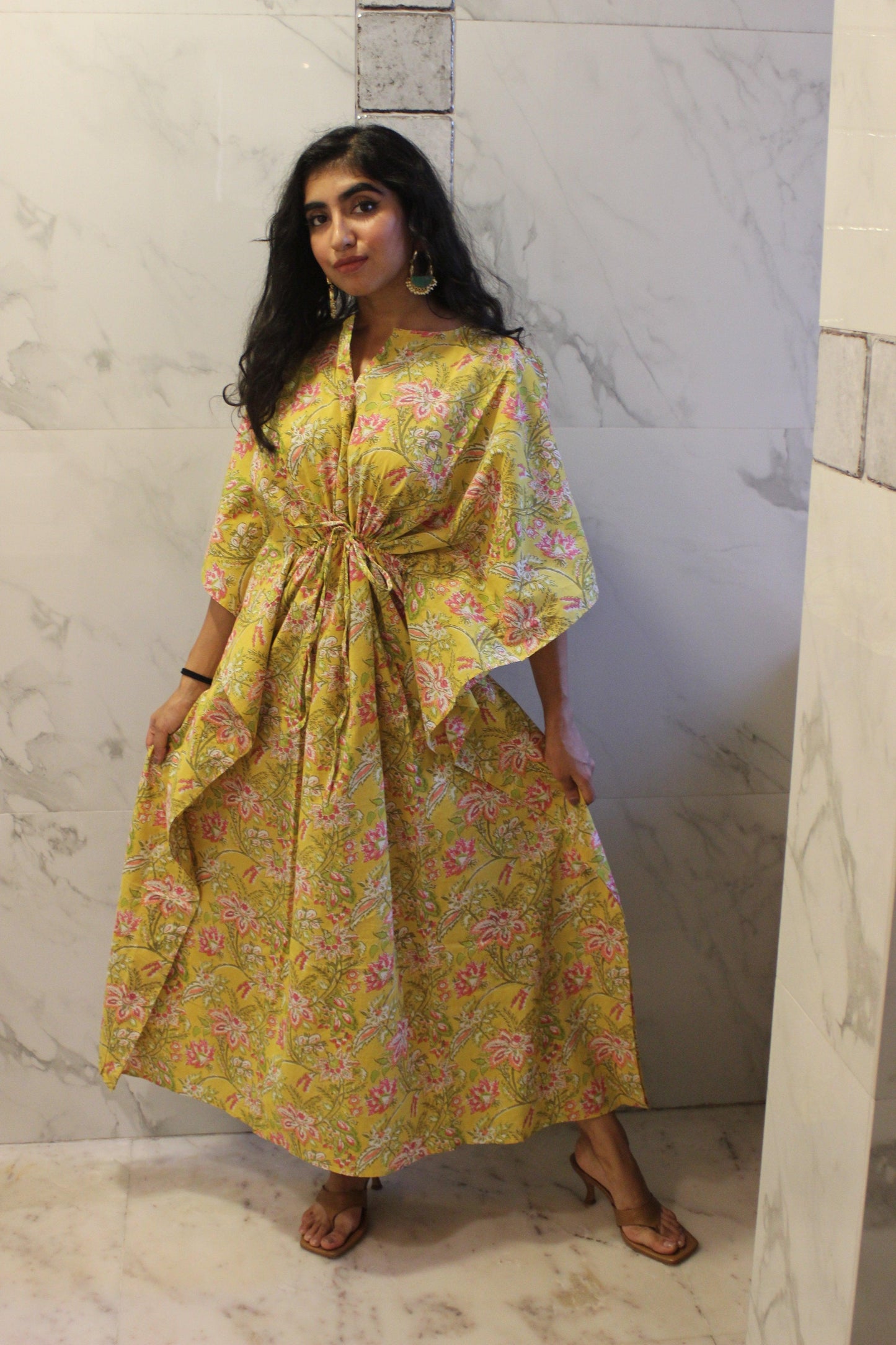 BEFORE SUNRISE KAFTAN House of Viraasi #sustainable-fashion# #slow-fashion# #freesizeclothes# #bodypositivity#