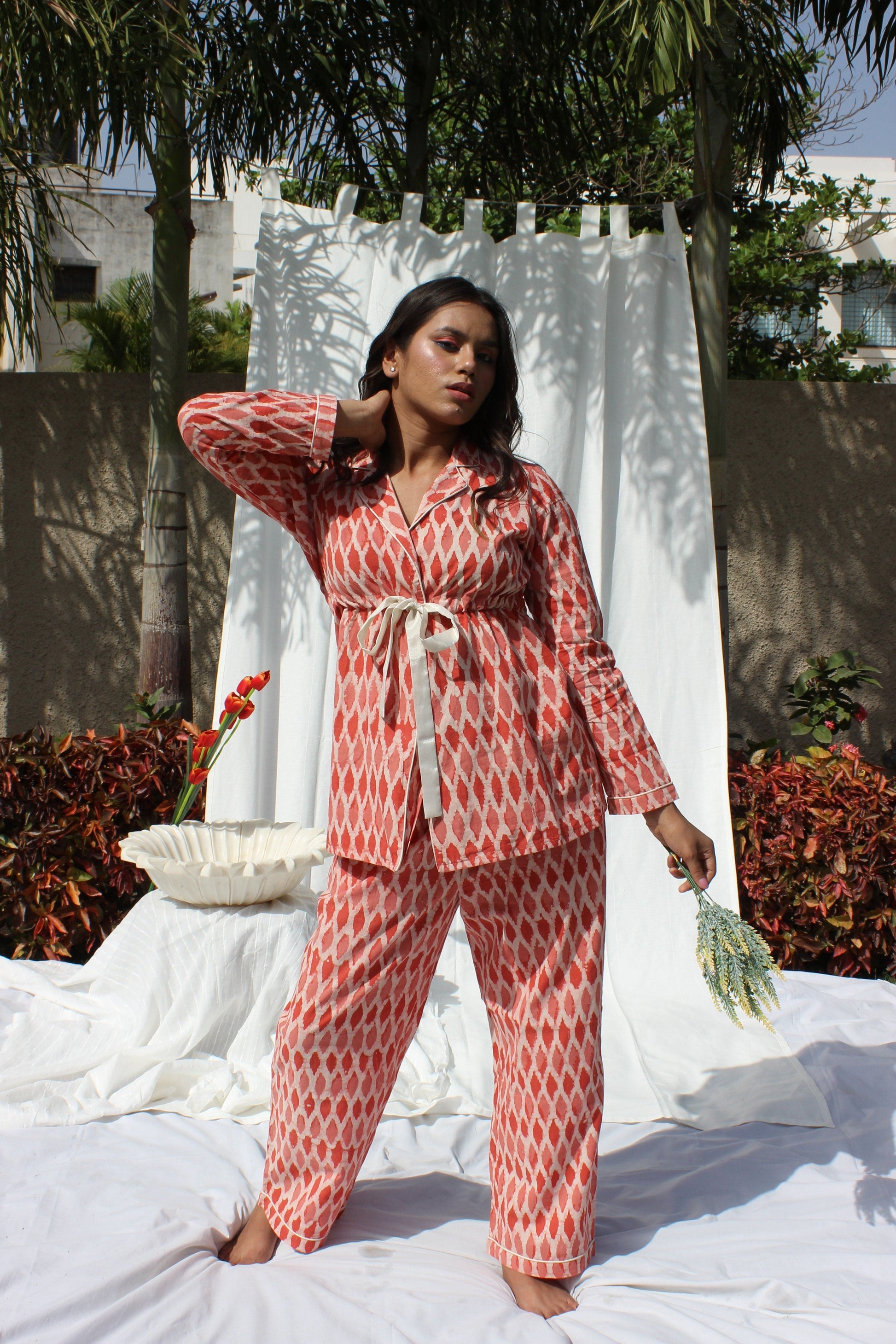 CORAL CLUE House of Viraasi #sustainable-fashion# #slow-fashion# #freesizeclothes# #bodypositivity#