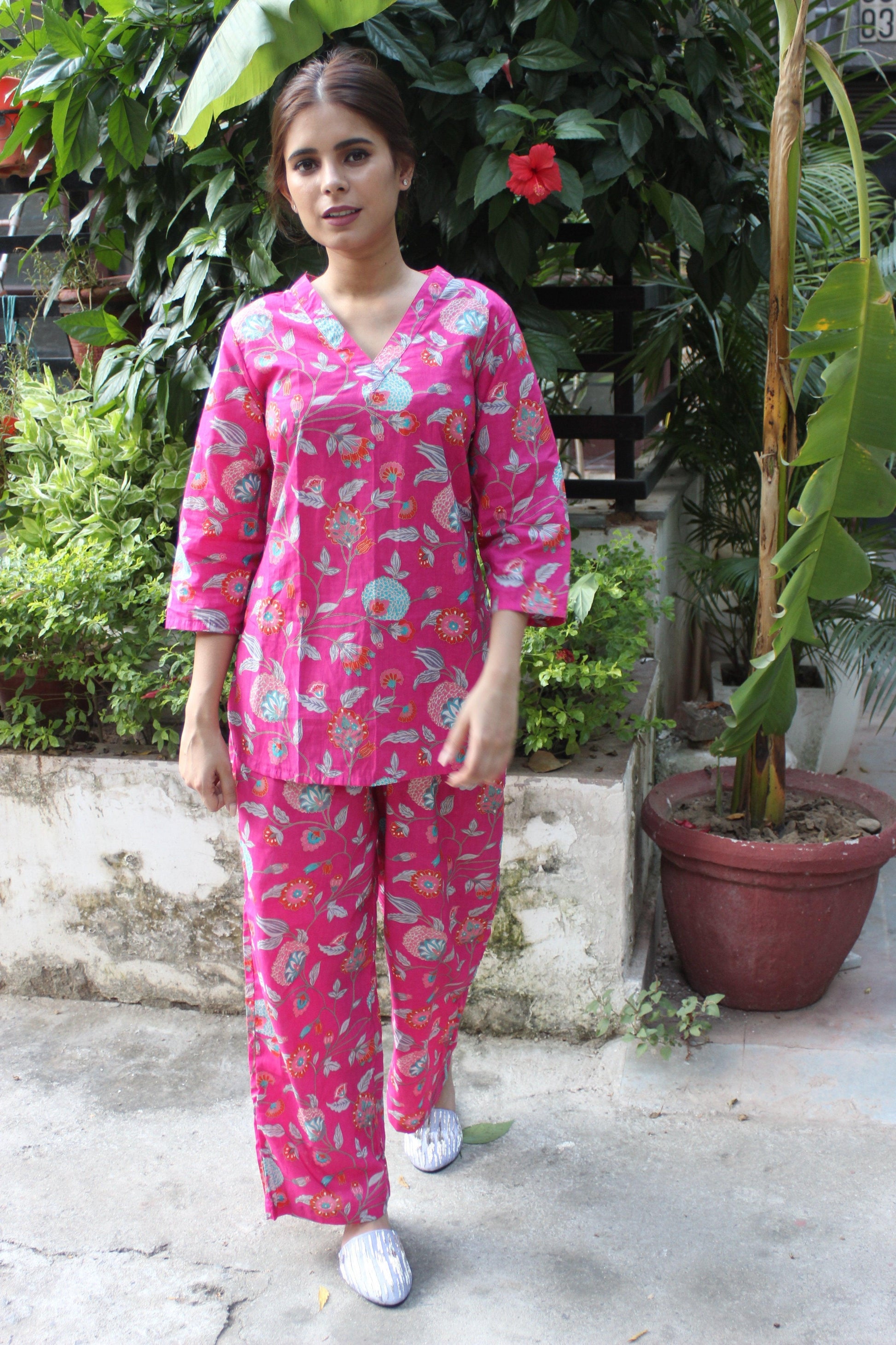 FUCHIANEST Co-ord (Restocking sizes soon) House of Viraasi #sustainable-fashion# #slow-fashion# #freesizeclothes# #bodypositivity#