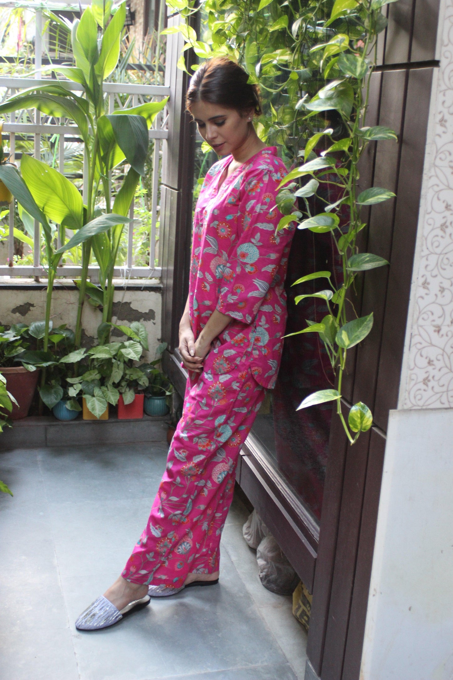 FUCHIANEST Co-ord (Restocking sizes soon) House of Viraasi #sustainable-fashion# #slow-fashion# #freesizeclothes# #bodypositivity#