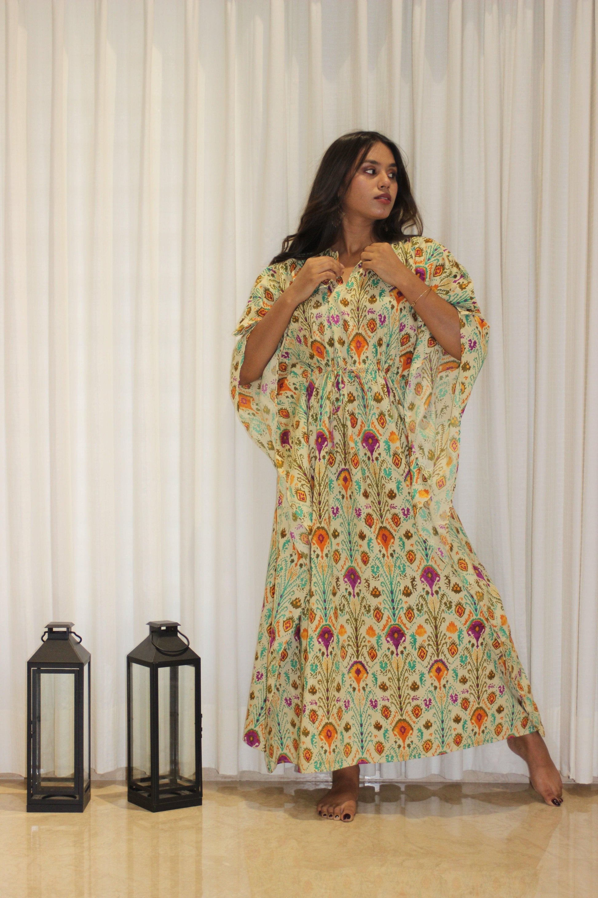 GOLDEN PLUME House of Viraasi #sustainable-fashion# #slow-fashion# #freesizeclothes# #bodypositivity#