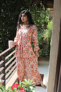 PRETTY IN PAISLEY RUFFLE Co-ord House of Viraasi #sustainable-fashion# #slow-fashion# #freesizeclothes# #bodypositivity#