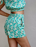 Load image into Gallery viewer, TULUM SHORTS SKIRT SET - House of Viraasi
