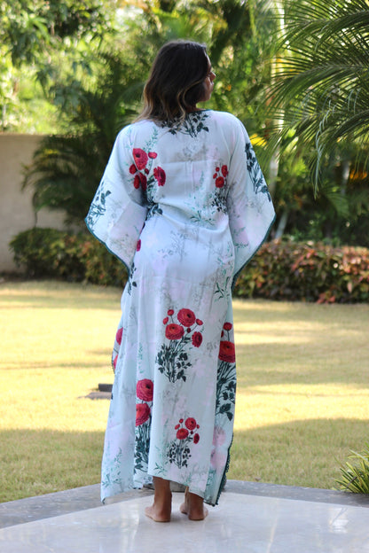 ROSA OFF-SHOULDER KAFTAN - House of Viraasi