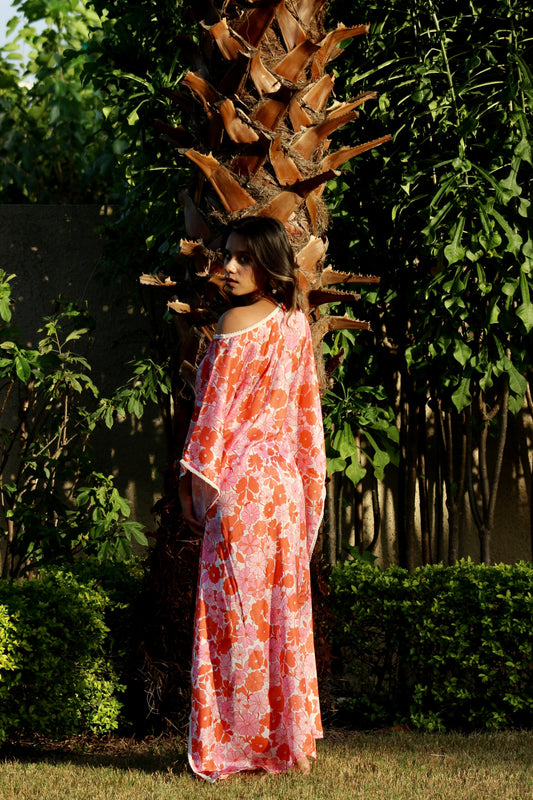 BAHAMA OFF-SHOULDER KAFTAN - House of Viraasi