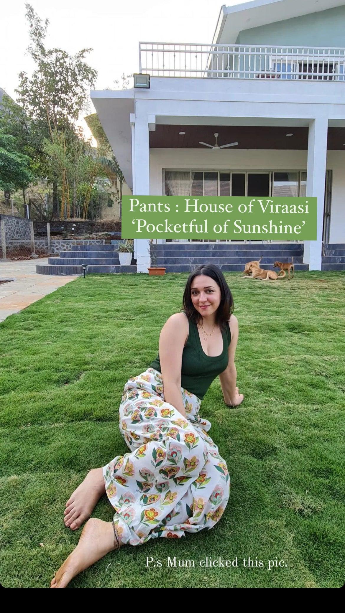 POCKETFUL OF SUNSHINE RUFFLE Co-ord - House of Viraasi