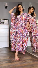 Load image into Gallery viewer, AROMA MESS KAFTAN - House of Viraasi
