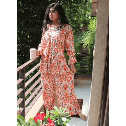 PRETTY IN PAISLEY RUFFLE Co-ord - House of Viraasi