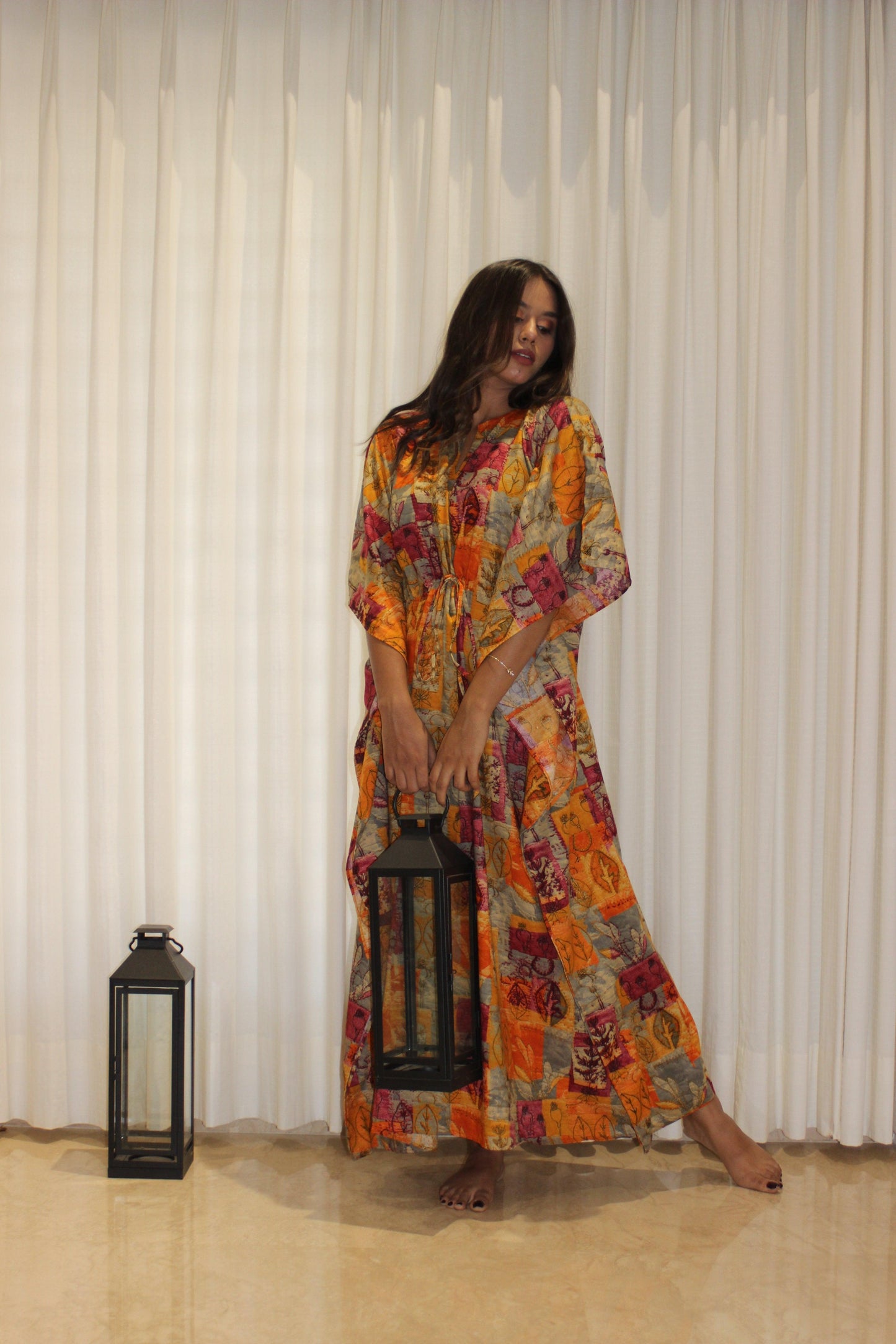 AMBER KAFTAN House of Viraasi #sustainable-fashion# #slow-fashion# #freesizeclothes# #bodypositivity#