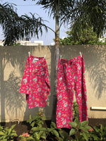 Load image into Gallery viewer, FUCHIANEST Co-ord (Restocking sizes soon) House of Viraasi #sustainable-fashion# #slow-fashion# #freesizeclothes# #bodypositivity#
