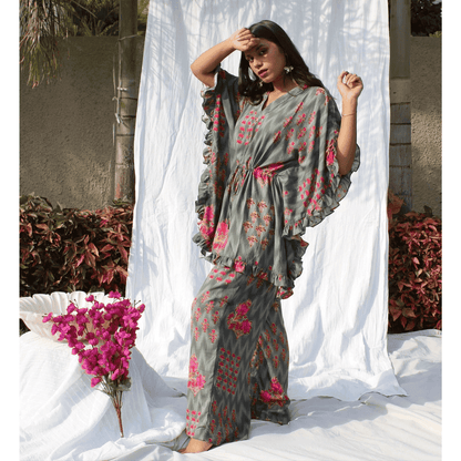 WILD FLOWER KAFSUIT - House of Viraasi