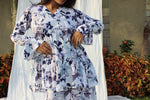 Load image into Gallery viewer, NEW MOON RUFFLE Co-ord House of Viraasi #sustainable-fashion# #slow-fashion# #freesizeclothes# #bodypositivity#
