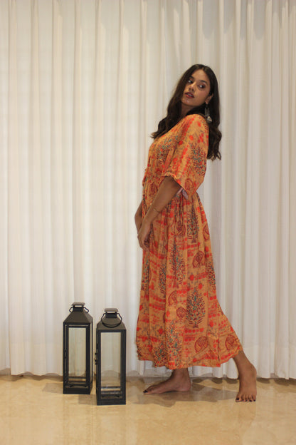 NOORI KAFTAN House of Viraasi #sustainable-fashion# #slow-fashion# #freesizeclothes# #bodypositivity#