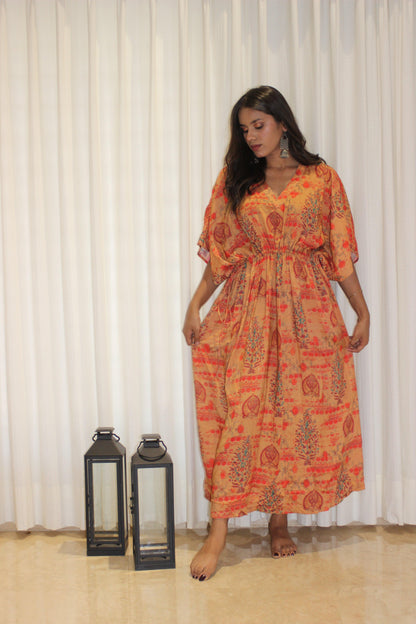 NOORI KAFTAN House of Viraasi #sustainable-fashion# #slow-fashion# #freesizeclothes# #bodypositivity#