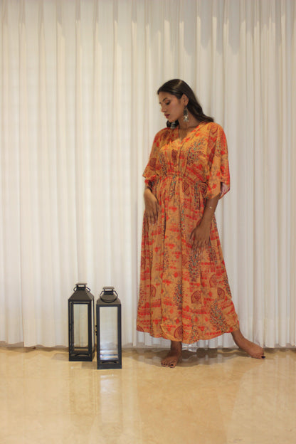 NOORI KAFTAN House of Viraasi #sustainable-fashion# #slow-fashion# #freesizeclothes# #bodypositivity#