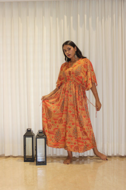 NOORI KAFTAN House of Viraasi #sustainable-fashion# #slow-fashion# #freesizeclothes# #bodypositivity#