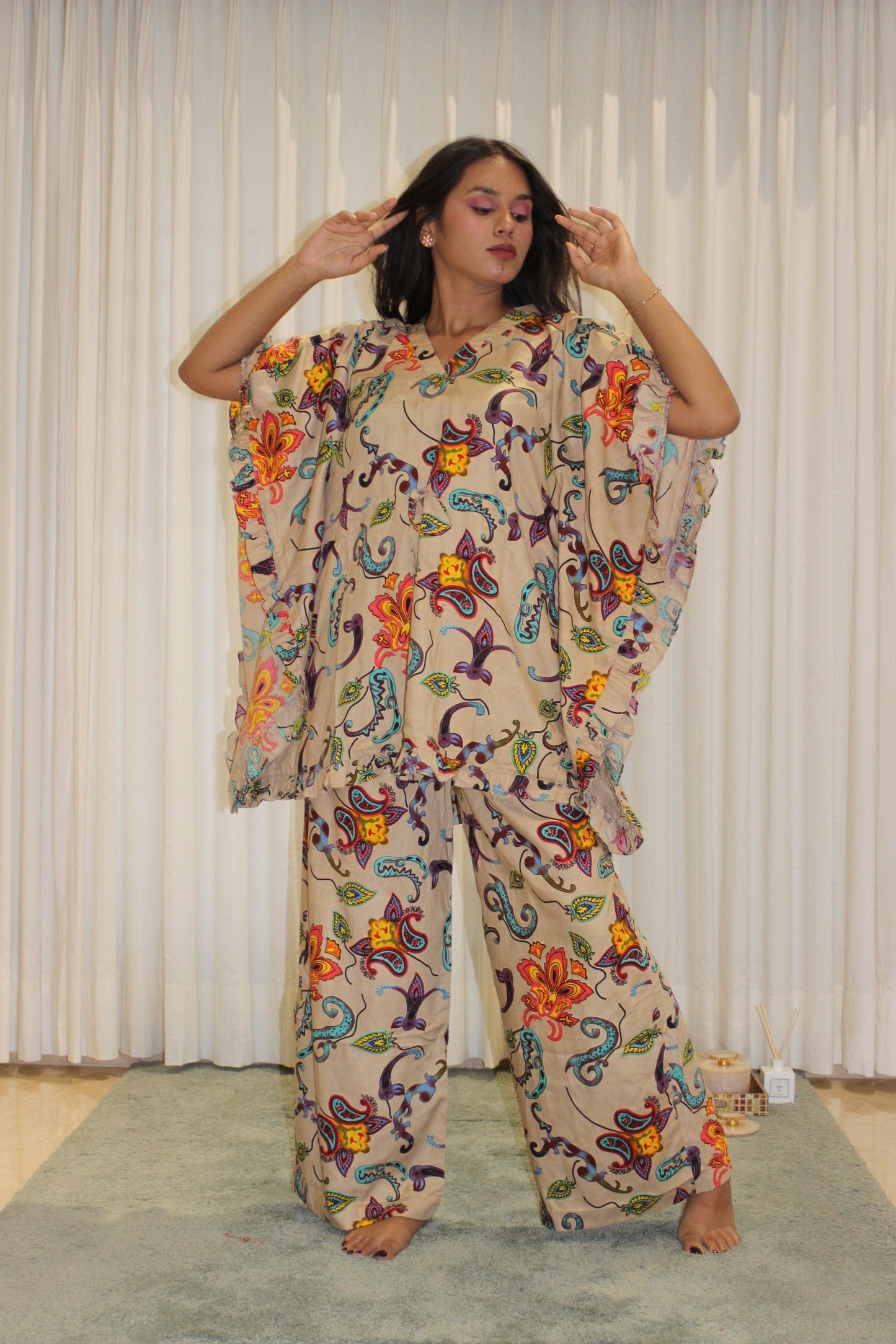 PASSIONOOZE KAFSUIT House of Viraasi #sustainable-fashion# #slow-fashion# #freesizeclothes# #bodypositivity#