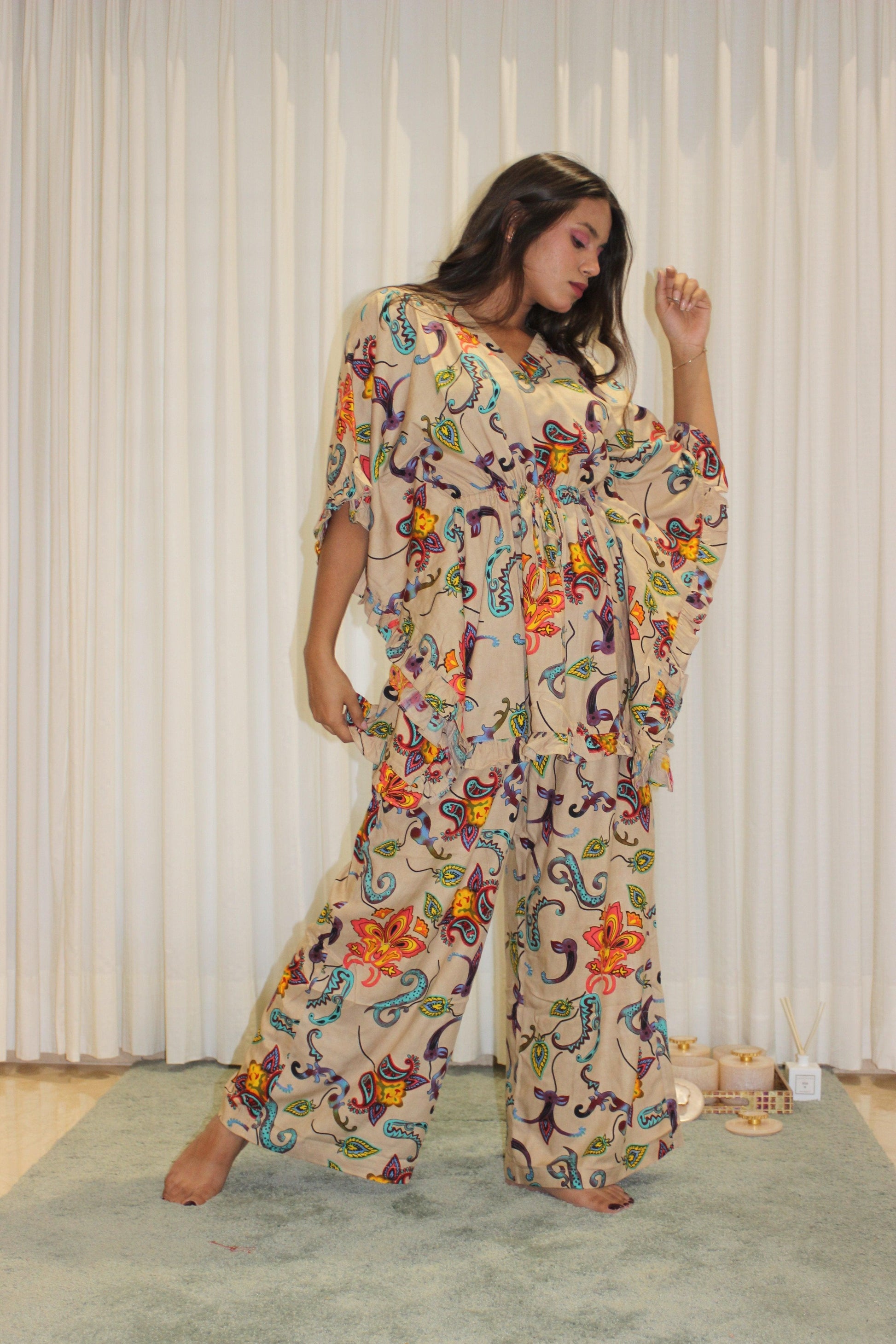 PASSIONOOZE KAFSUIT House of Viraasi #sustainable-fashion# #slow-fashion# #freesizeclothes# #bodypositivity#