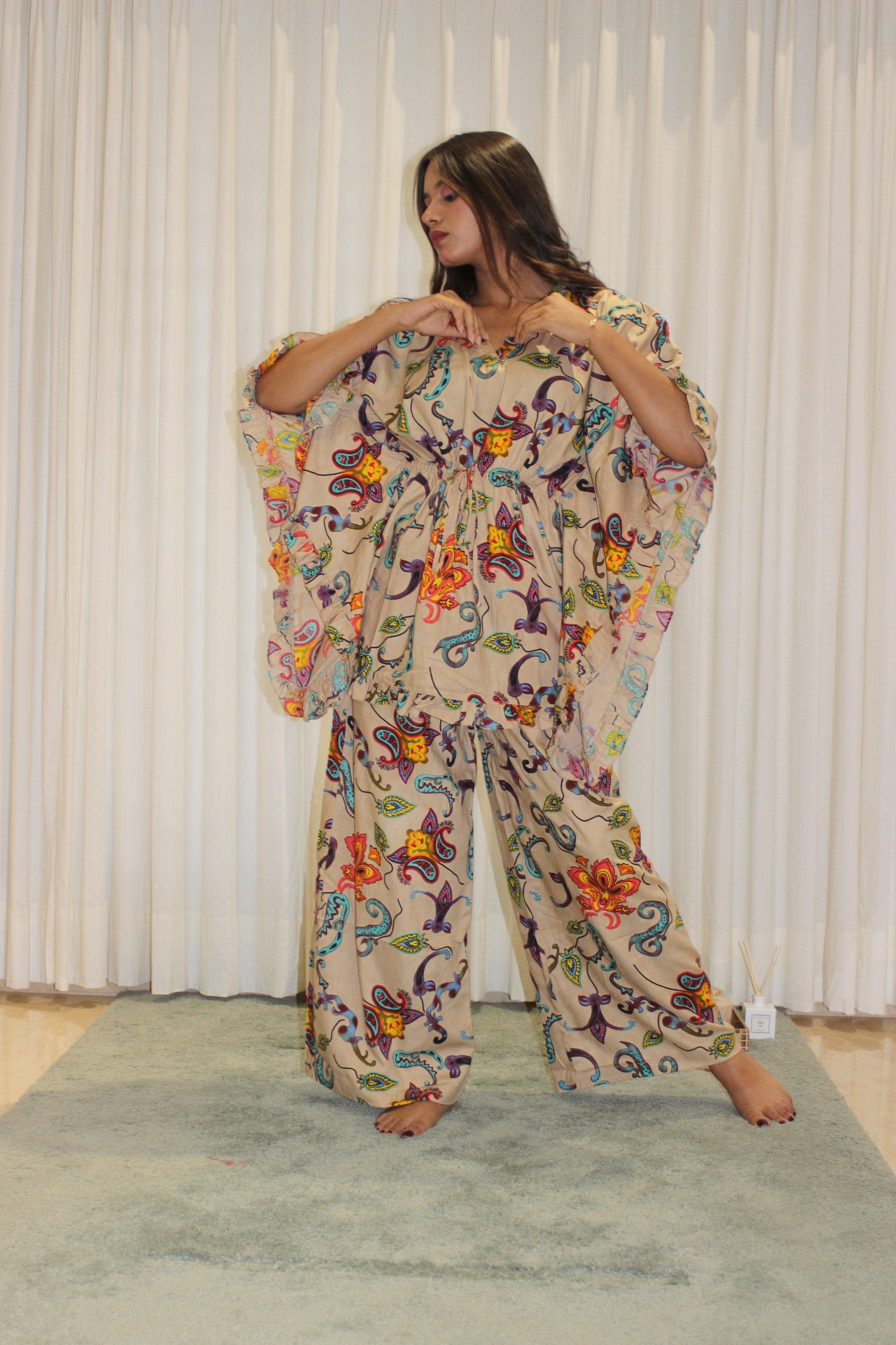 PASSIONOOZE KAFSUIT House of Viraasi #sustainable-fashion# #slow-fashion# #freesizeclothes# #bodypositivity#