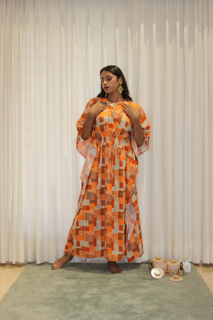 SAGE KAFTAN House of Viraasi #sustainable-fashion# #slow-fashion# #freesizeclothes# #bodypositivity#