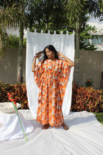 SAGE KAFTAN House of Viraasi #sustainable-fashion# #slow-fashion# #freesizeclothes# #bodypositivity#