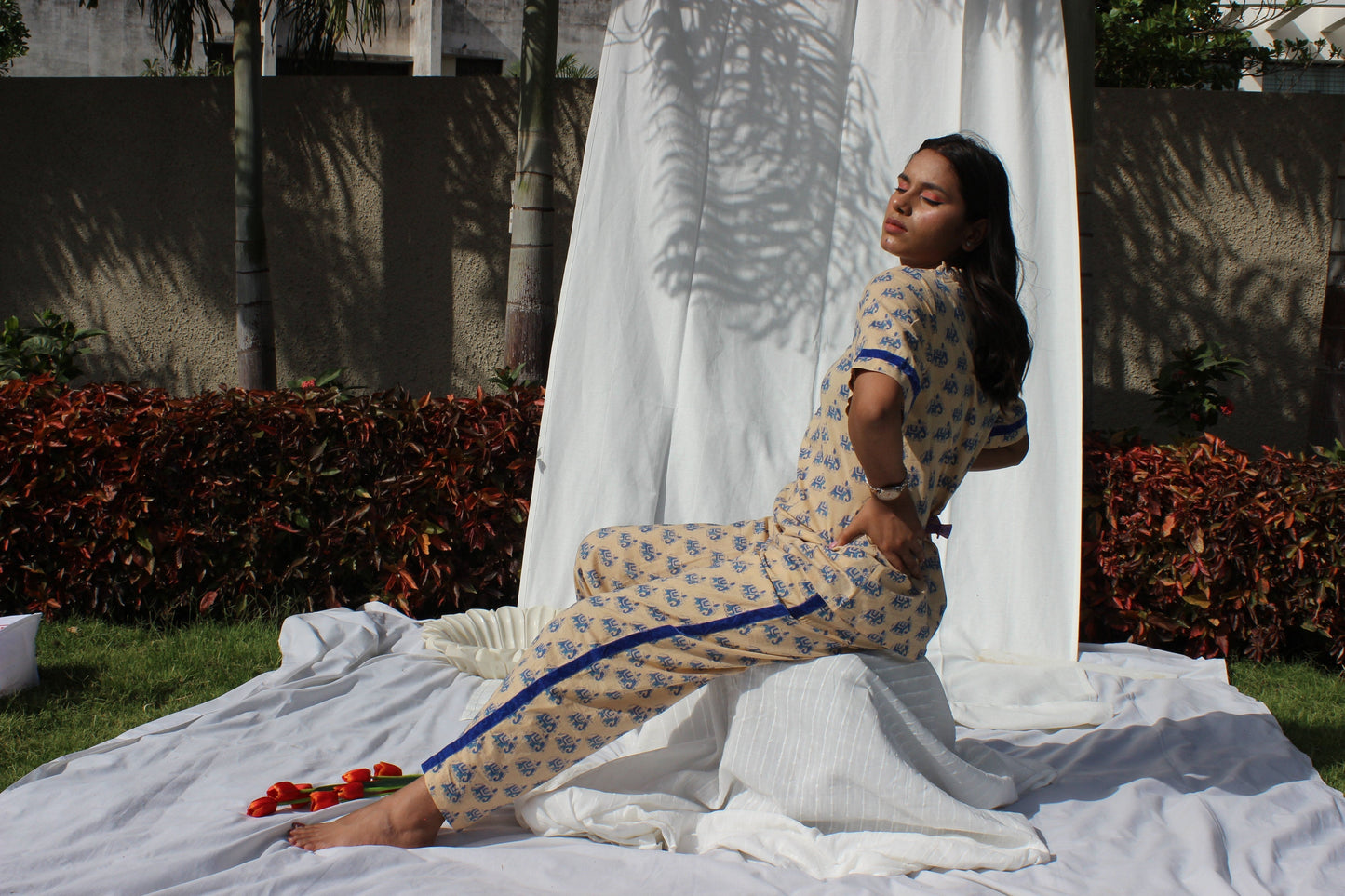 SHUTTER SOIL Co-ord House of Viraasi #sustainable-fashion# #slow-fashion# #freesizeclothes# #bodypositivity#