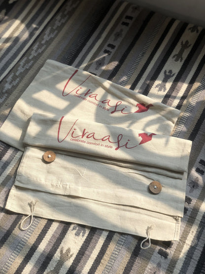 VIRAASI DUST BAGS House of Viraasi #sustainable-fashion# #slow-fashion# #freesizeclothes# #bodypositivity#